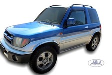 Deflettori Aria Per Mitsubishi Pajero Pinin 1998-2007 3-Porte Set 2 Antivento