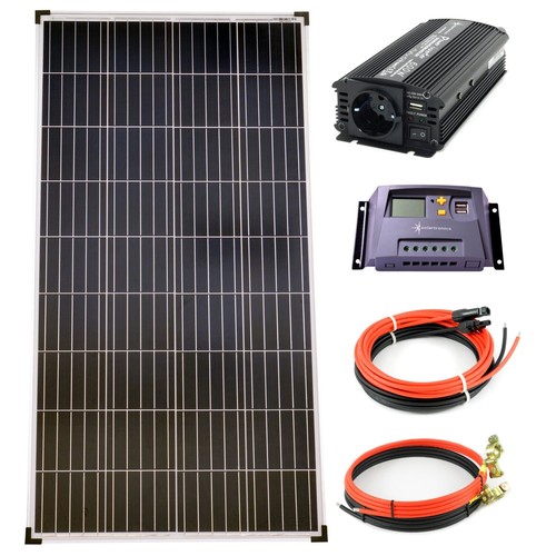 Kit solare 1x130 watt poly - 1x130,