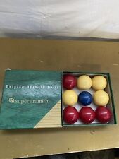 Palle Biliardo Belgian Aramith Vintage Epoca 
