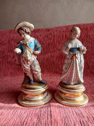 Statuine porcellana epoca - di, d'epoca