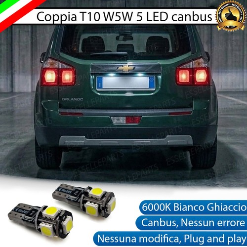 Coppia luci targa led - luci,