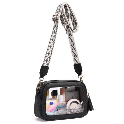Borsa donna nera - , trasparente