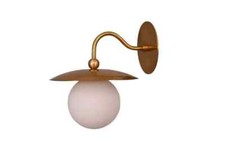 Luce Globo Paralume Metà