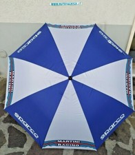 OMBRELLO LOGO SPARCO MARTINI RACING COLORE BLU E BIANCO UMBRELLA NEW