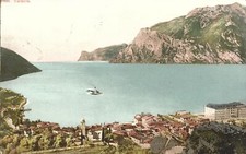 Torbole - Trento  - Cartolina viaggiata 1914 Affrancatura austriaca