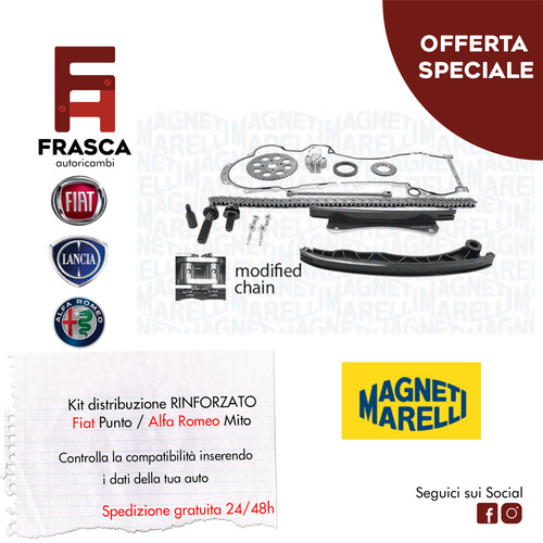 Kit distribuzione catena - distribuzione,