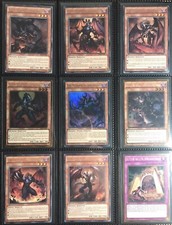 Yugioh card Deck Malebranche Dante’s Inferno No Exodia Blue Eyes White Dragon