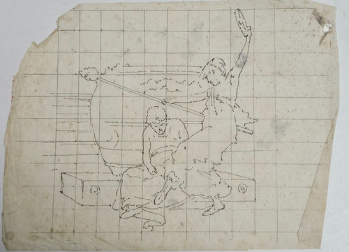 Antico dipinto disegno china - a,