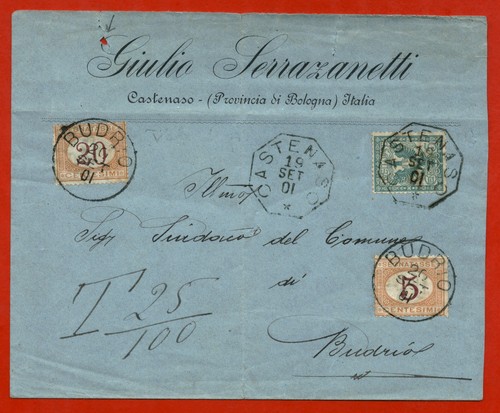 Busta serrazanetti - busta, g.