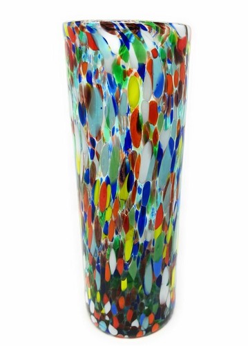 Vaso messicano vetro - vaso,