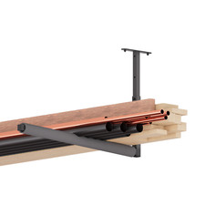 QLS Mensola da Soffitto Gancio Sospeso Portaoggetti Scala Kayak Pesca Regolabile