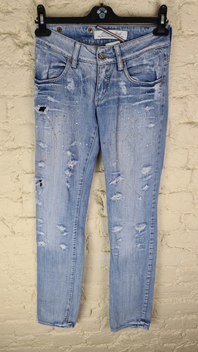 Jeans donna met distressed - met,
