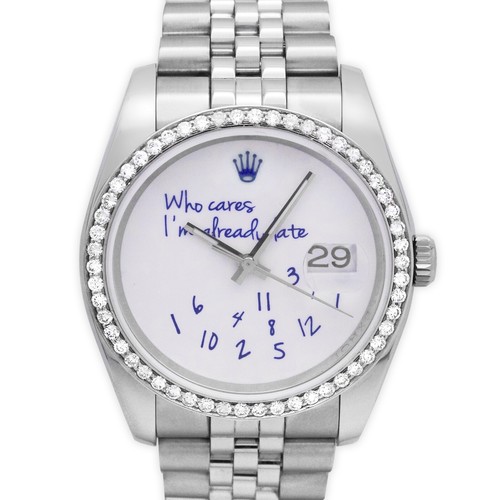 Rolex datejust custom dia - 36,