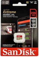 Scheda micro SD SanDisk 256 GB 512 GB U3 Extreme per fotocamera NEXTBASE DASH CAM