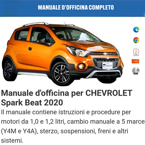 Manuale officina chevrolet - manuale,