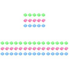  80 Pezzi Uccellino Aviario