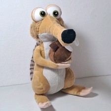 Ice Age 4 Scrat With Acorn Plush Toy 23 Cm 9 Inch Continental Drift