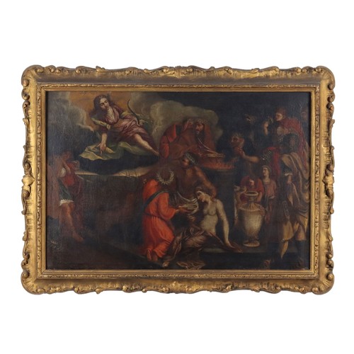 Quadro antico dipinto soggetto - antico,