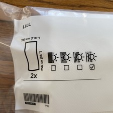 Tende bianche trasparenti IKEA