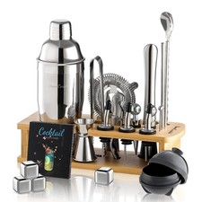Cocktail Shaker Set, 24-Piece