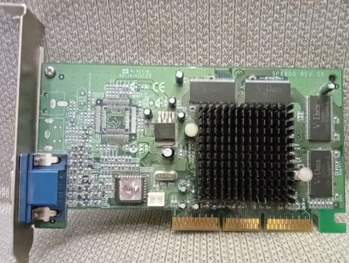 Scheda video vintage agp vga - video,