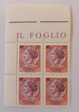 Francobolli Italia 1974 -