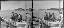 Groupe Men On Fishing Boat -