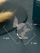 Anello Donna con strass con