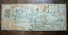 stampa antica MAPPA ROMA