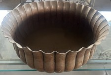 Porta Legna o oggetti In RAME Lavorato Antichizzato