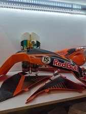 KTM SX EXC 2011 2015 PLASTICHE GRAFICHE REDBULL CODINO PARAFANGO PARASTELI TAPPI