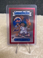 2025 Bowman Cromo LuisAngel Acuna RC GPK Rosso Rifrattore #4/5 Mets