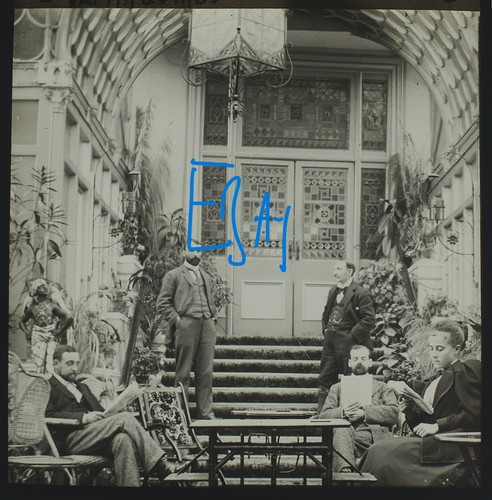 Photo victorians relaxing - photo,