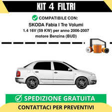 Kit 4 Filtri Tagliando per