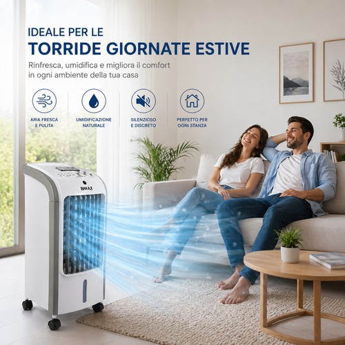 Raffrescatore aria 80w 4lt - raffrescatore,