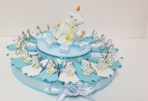 Torta bomboniera unicorno - torta,