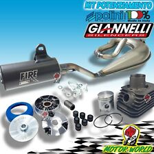 KIT MOTORE 70 CC CILINDRO 43 E VARIATORE POLINI MARMITTA GIANNELLI PIAGGIO SI