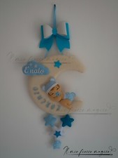 Fiocco nascita coccarda bimbo