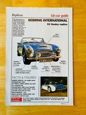 SEBRING SX HEALEY REPLICA