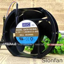 AVC DATA1551B4L 17250 24V 1,25A tre fili misurazione velocità server cabinet ventilatore