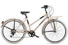 BICI 26 MOOLOCO LADY BEIGE H46 CON CAMBIO 6V E PORTAPACCO ANTERIORE
