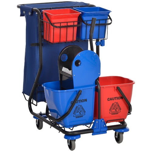 Carrello pulizie con sacco - carrello, sacco,