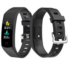 Smart Watch Donna Uomo Sport Fitness Tracker Pedometro Bluetooth Chiamata Bracciale