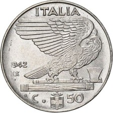 Italy 50 Centesimi Coin |