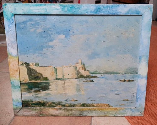 Quadro dipinto olio - , tela