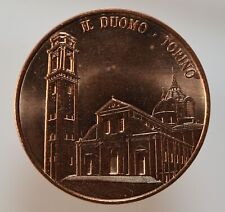 Medaglia religiosa ostensione della Sacra Sindone Duomo di Torino 2010