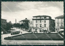 Prato Città Auto Corriera PIEGHINA Foto FG cartolina KV7754