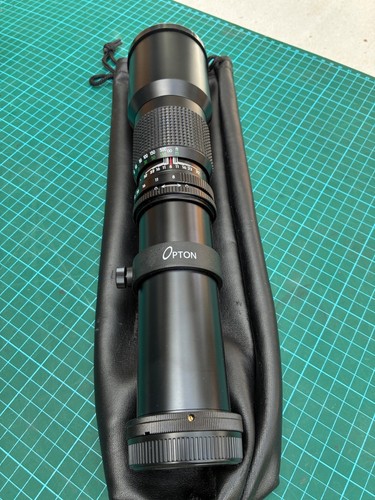 Teleobiettivo opton 500mm - teleobiettivo,