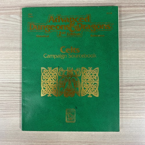 Tsr celts campaign - celts, sourcebook