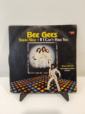 Bee Gees vinile 45 giri Stayn' Alive / If i can't have you 1977.